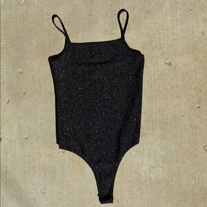 Rue21 Black Sparkle Bodysuit